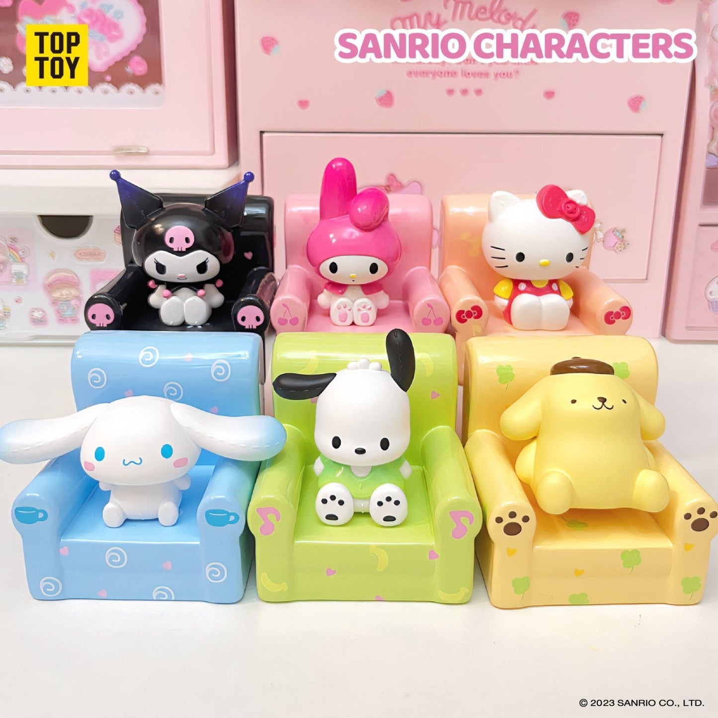 Anime Melody Characters Sitting Dolls Blind Box SK344