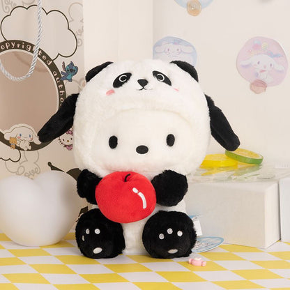 Poupée en peluche Panda Pocha 8 pouces