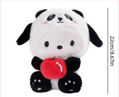 Poupée en peluche Panda Pocha 8 pouces