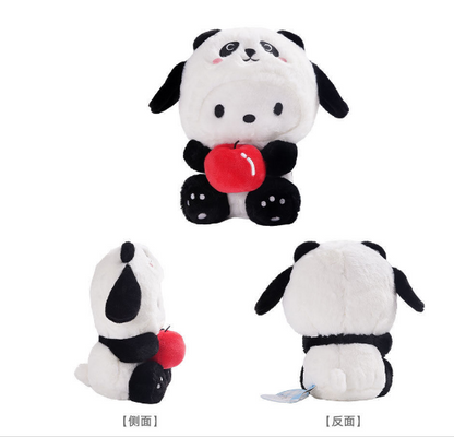 Poupée en peluche Panda Pocha 8 pouces