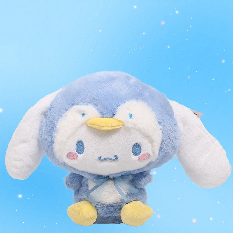 Poupée en peluche pingouin Pocha et Cinna SK572