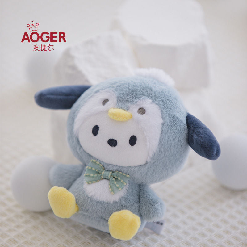 Poupée en peluche pingouin Pocha et Cinna SK572