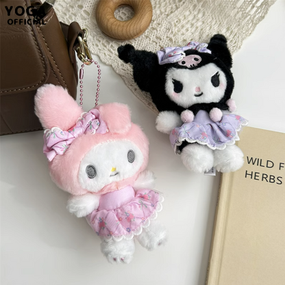 Poupée en peluche Melo et Kuro Flower SK589