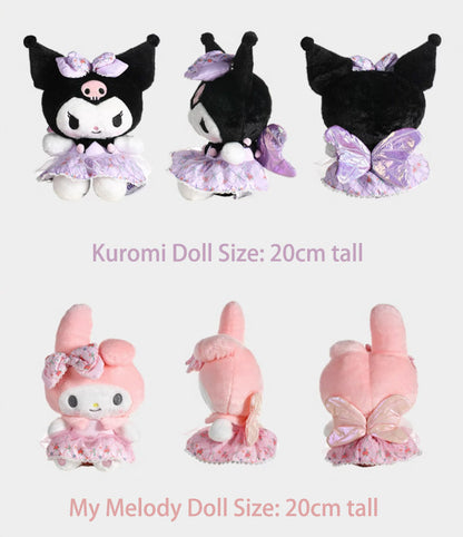 Poupée en peluche Melo et Kuro Flower SK589