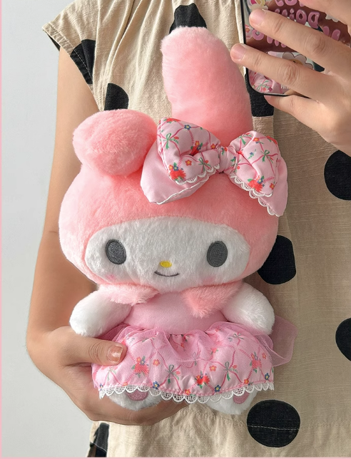 Poupée en peluche Melo et Kuro Flower SK589