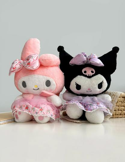 Poupée en peluche Melo et Kuro Flower SK589