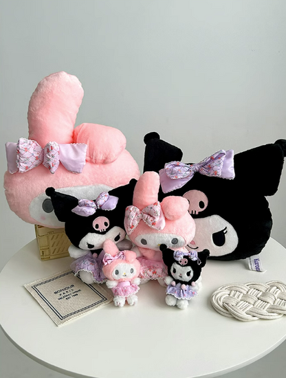 Poupée en peluche Melo et Kuro Flower SK589