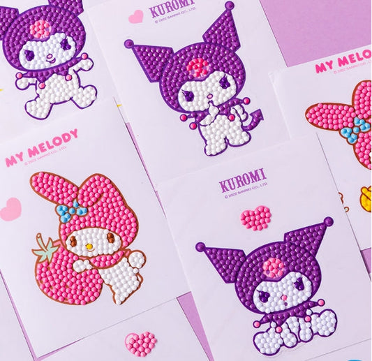 Kawaii DIY Diamantmalerei Aufkleber