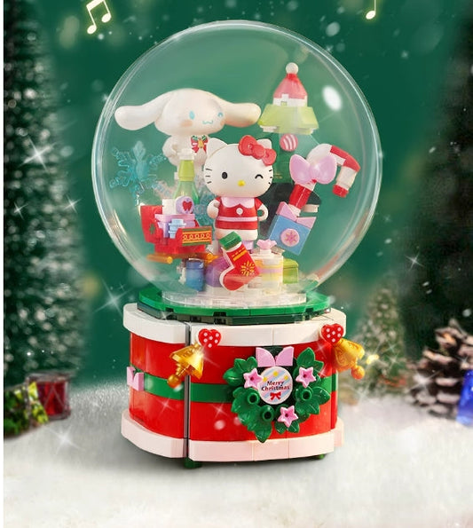 Kitty und Cinna - Bausteine ​​für Weihnachtsspieluhr