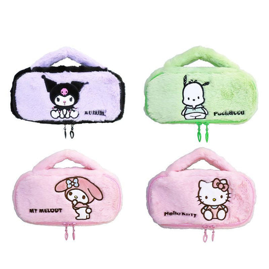 Trousse de maquillage en peluche mignonne