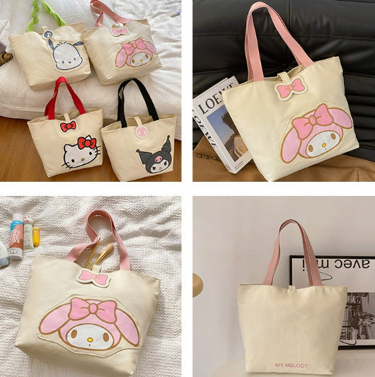 Kawaii Canvas Tasche