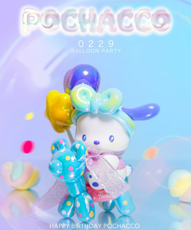 Coffret surprise pour fête de ballons Pocha