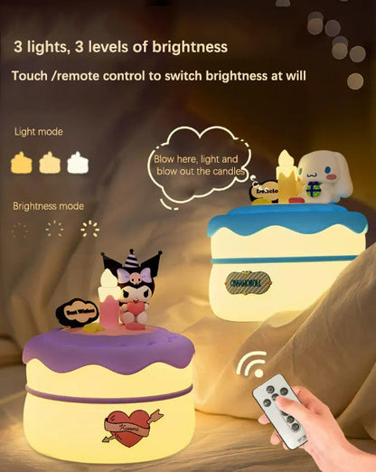 Cartoon Cake Silicone Night Light