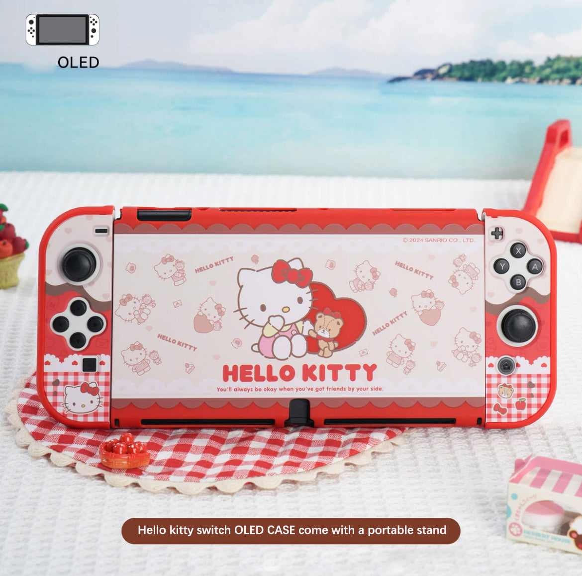 Étui de protection pour Switch Kawaii Kitty