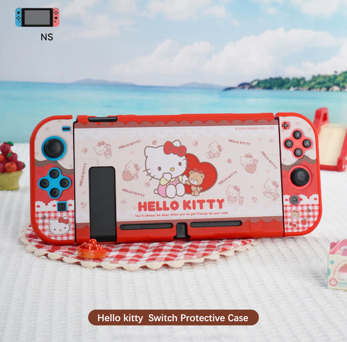 Étui de protection pour Switch Kawaii Kitty