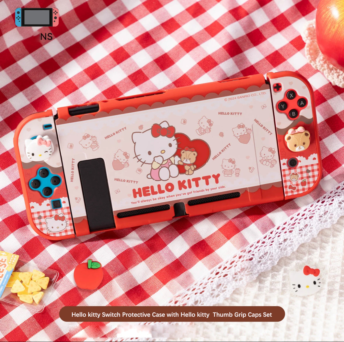 Étui de protection pour Switch Kawaii Kitty