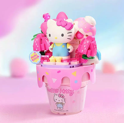 Cartoon Ice cream Cone Building Blocks