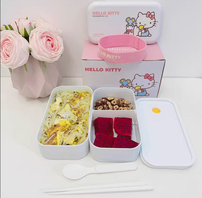 Cartoon Double Layer Lunch Box SK583