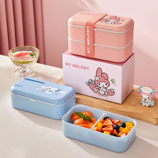 Cartoon Double Layer Lunch Box SK583