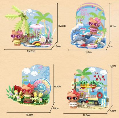 Kitty Hawaii Seaside Holiday Serie Bausteine