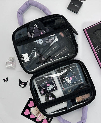 Trousse de maquillage mignonne Kuro Kitty