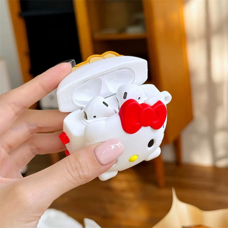 Kitty Toaster AirPods Earphone Case