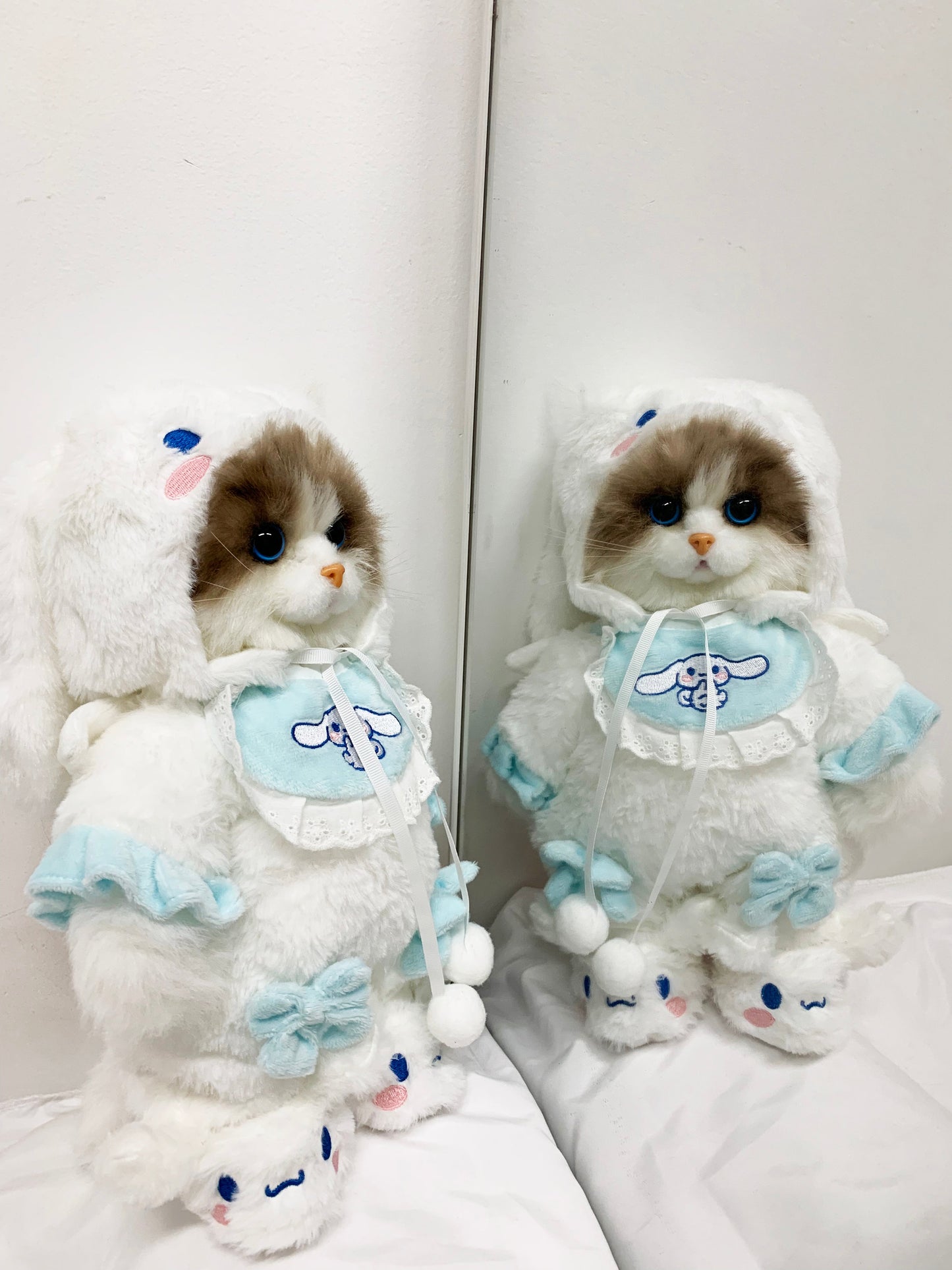 Jouet en peluche mignon de chat Ragdoll 13,3 pouces