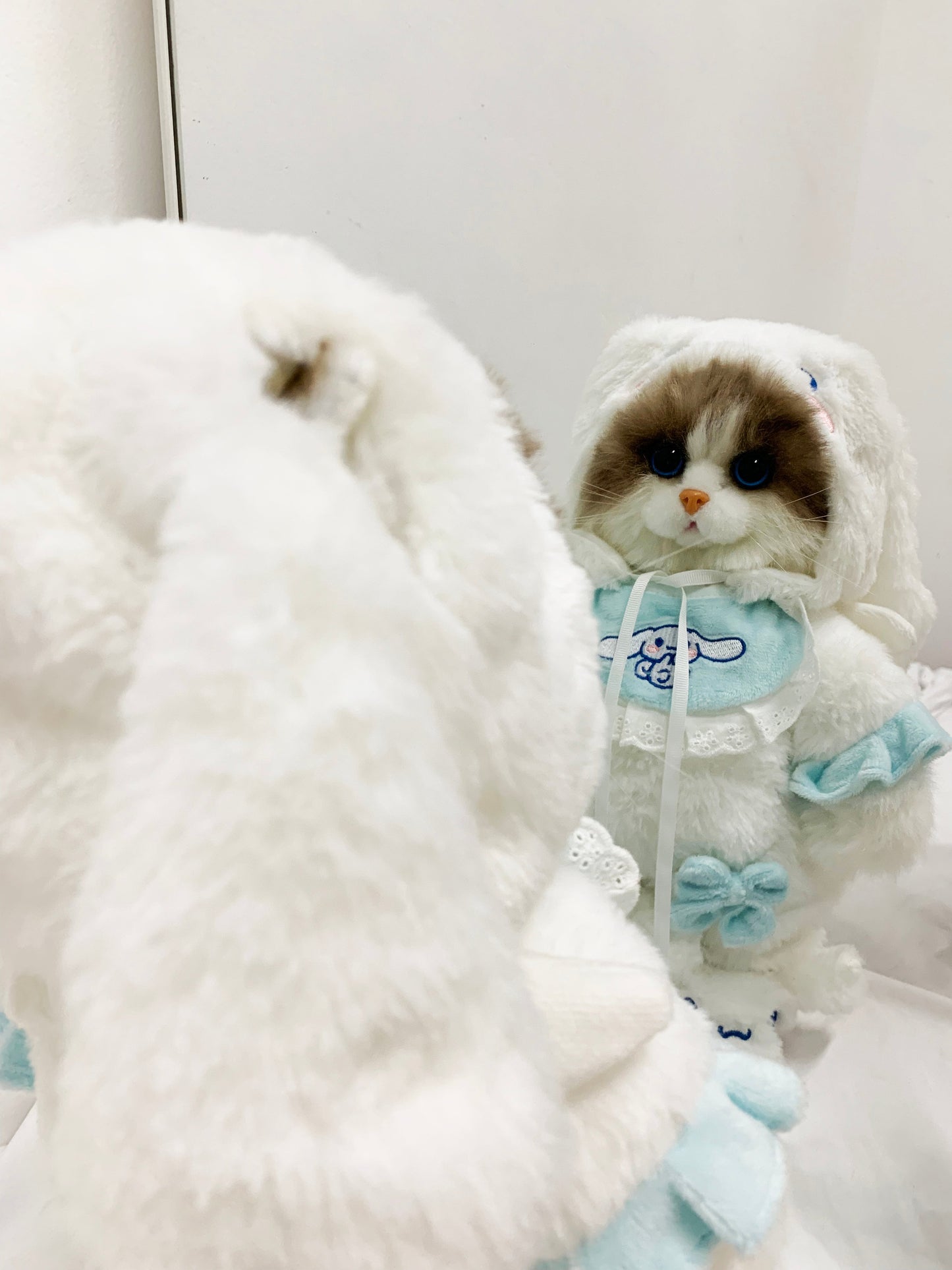 Jouet en peluche mignon de chat Ragdoll 13,3 pouces