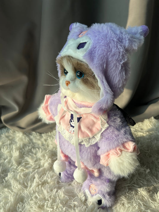 Jouet en peluche mignon de chat Ragdoll 13,3 pouces