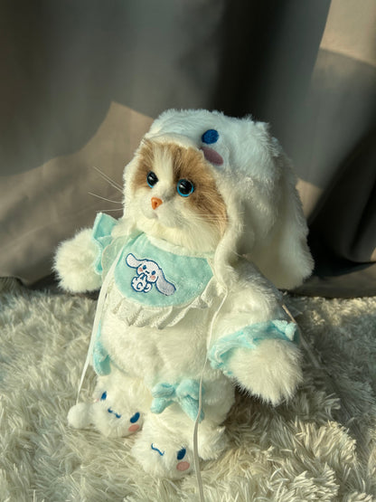 Jouet en peluche mignon de chat Ragdoll 13,3 pouces