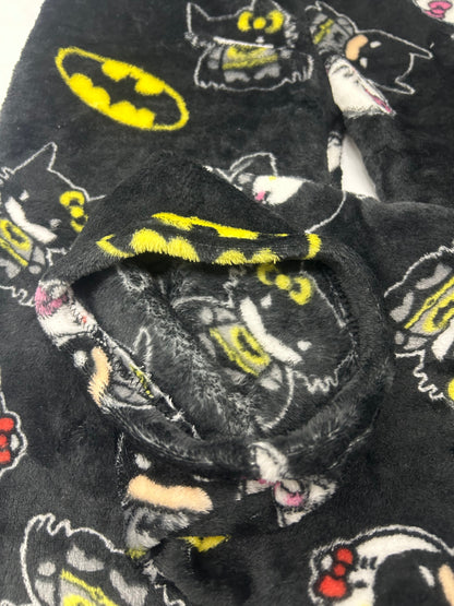 Kitty Batman Fuzzy Pajama Pants