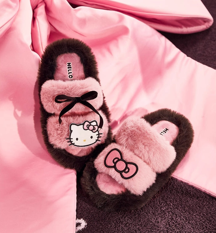 Kawaii Plush Fluffy Home Slippers