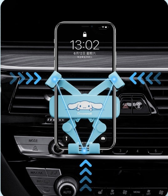 Kawaii Gravity Car Phone Holder