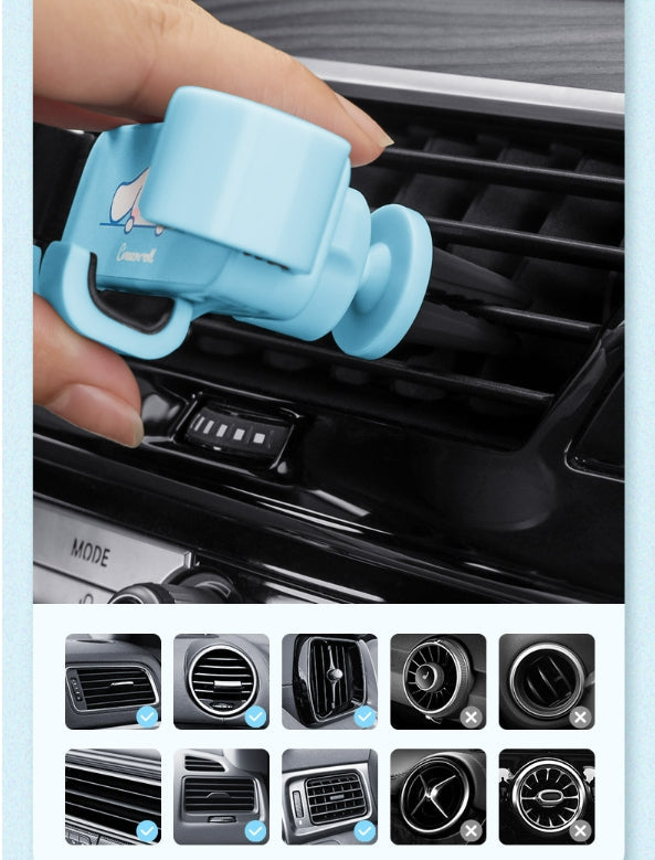 Kawaii Gravity Car Phone Holder