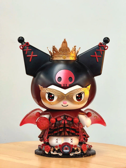 450+Pcs Night Blocks Dark Figure Building Kuromi Castle