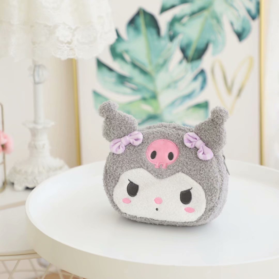 Sac à bandoulière en peluche Melo