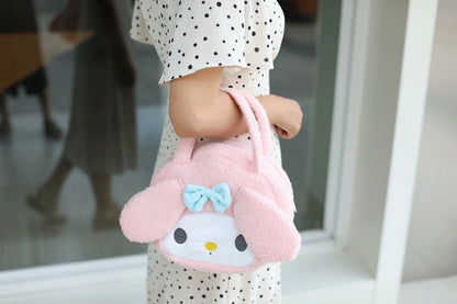 Sac à bandoulière en peluche Melo