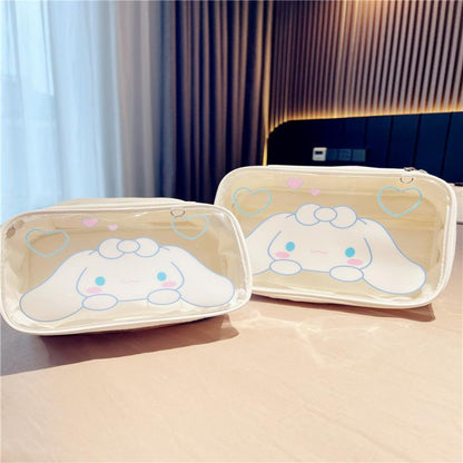 White Cinna Waterproof Travel Bag