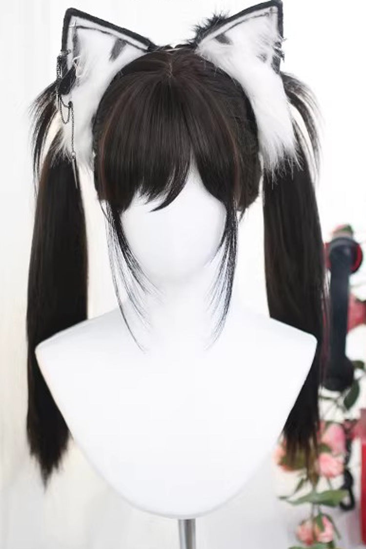 Special Bangs Long Straight Lolita Wig