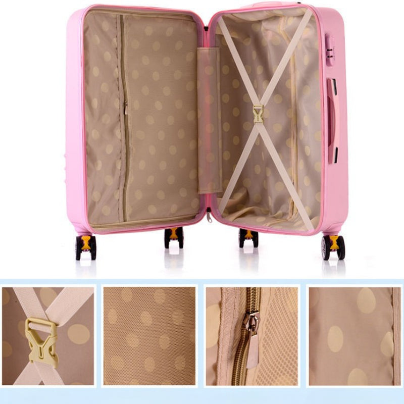 Valise de voyage Pink Kitty - Lovesickdoe