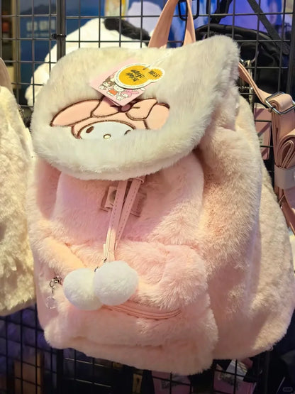 Flauschiger Kawaii-Rucksack