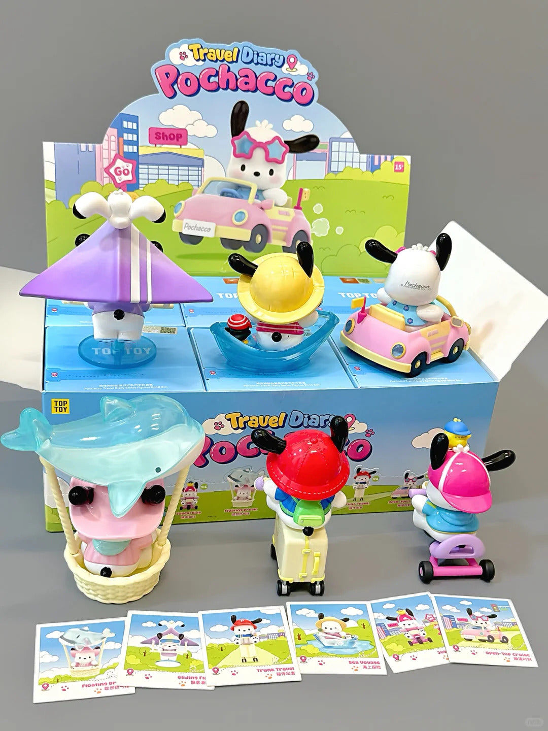 Pochacco Diary Travel Box Blind
