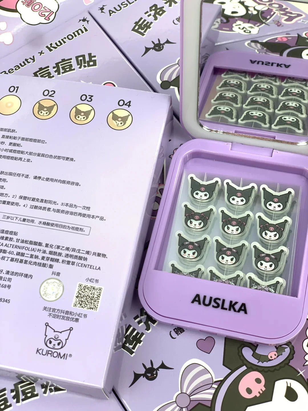 Hydrocolloid Patches Kuromi Treatment Acne Stickrs Spot