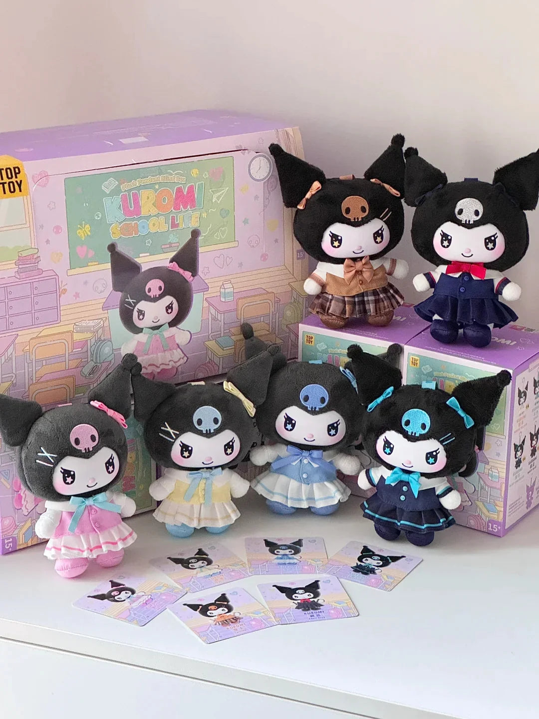 Kuromi Plush School Life Box Blind