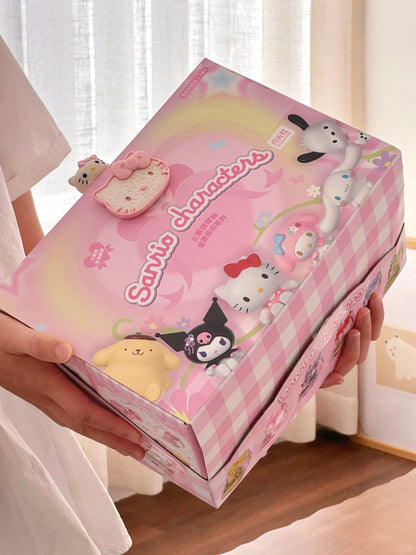 Fingertip Ring box flower star wish building blocks blind box