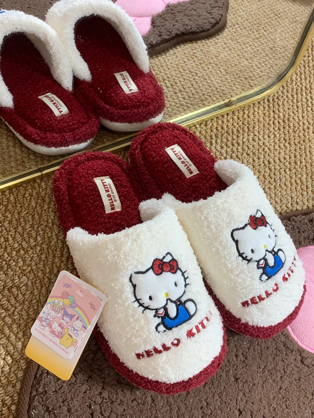 Hello Classic Slippers Home Kitty