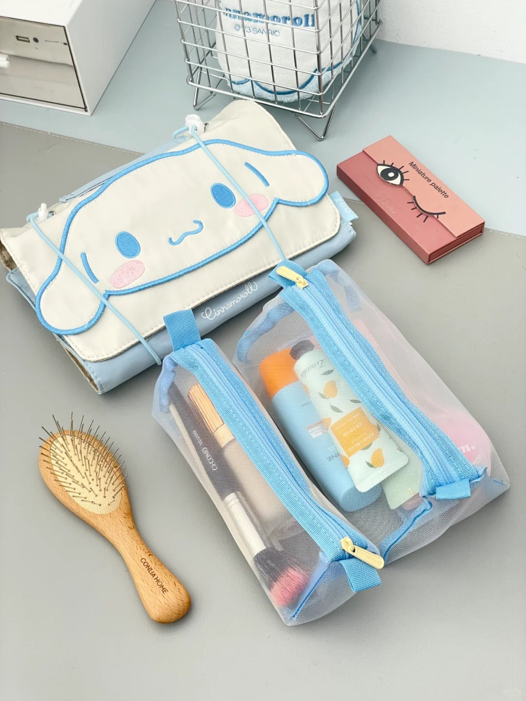 Tragbare, faltbare Mini-Make-up-Tasche von Cinna