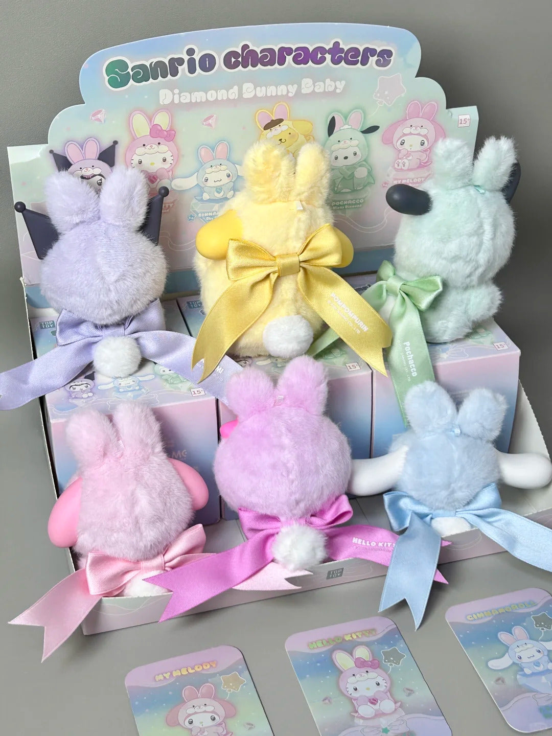 Blind Diamond Vinyl Doll Baby Box Plush Bunny Series