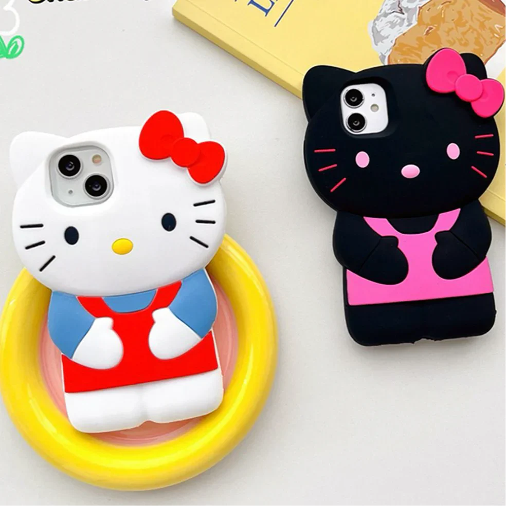 Kitty Kawaii Silicone Phone Case