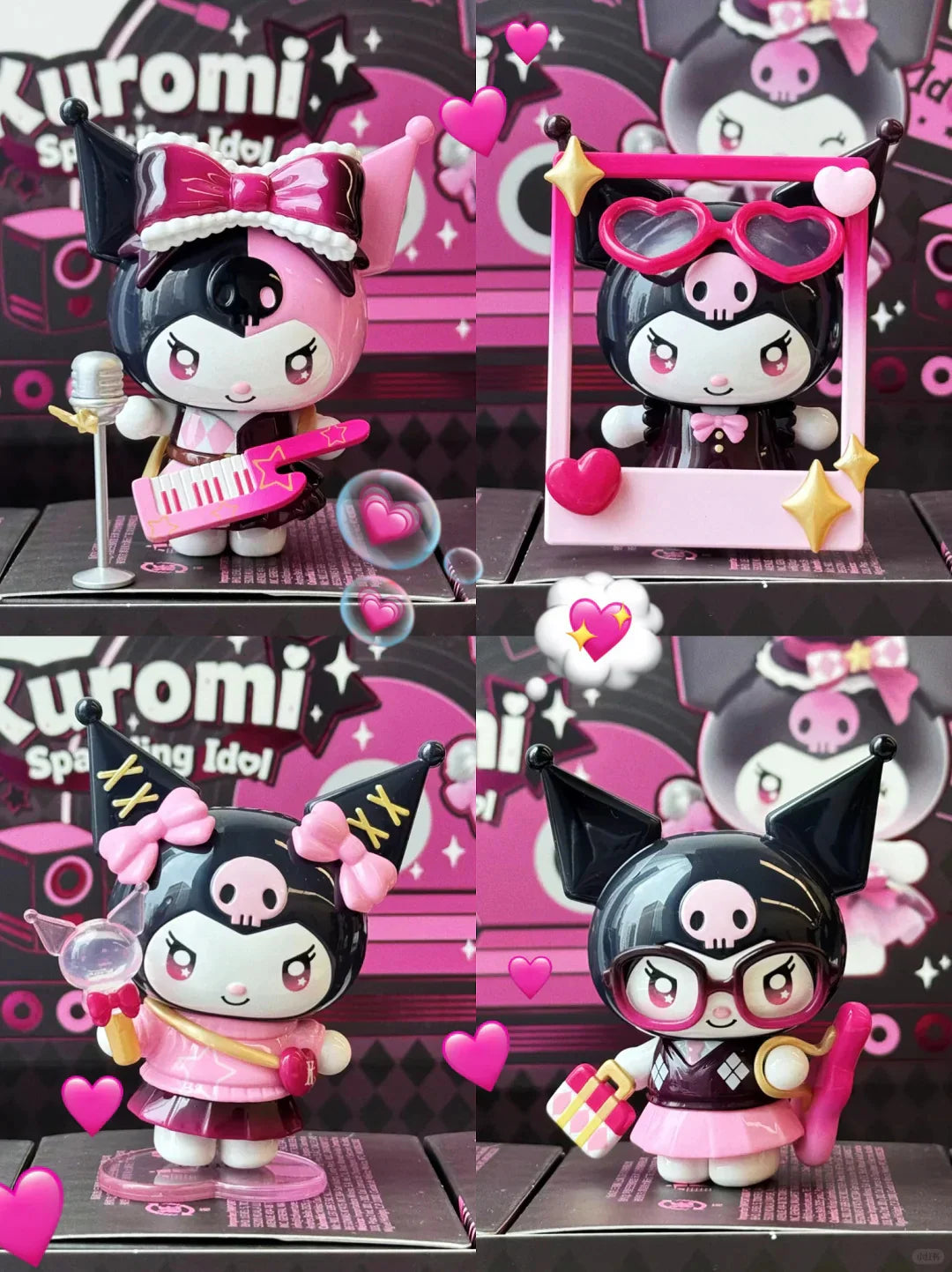 Sparkling Idol Kuromi Figures Box Blind